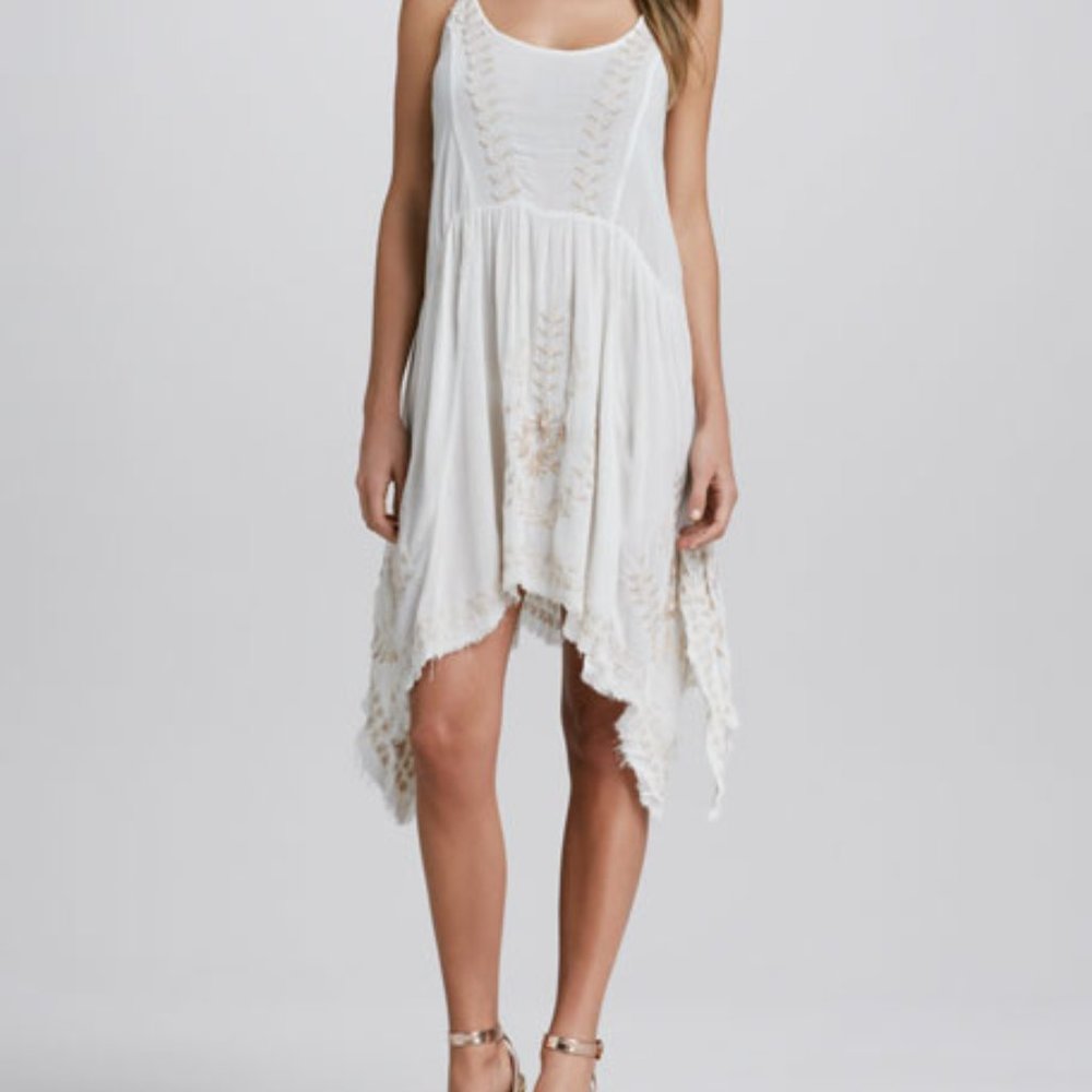 *SOLD*Free People Meadows of Medallion Slip Dress